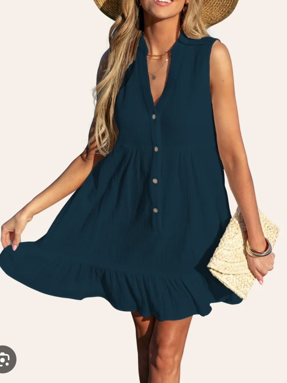 Cupshe Sleeveless Mini Dress